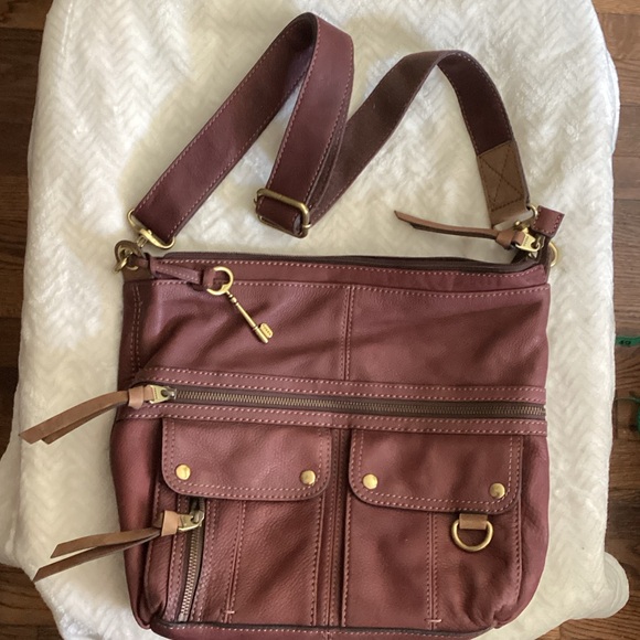 Stylish Brown Crossbody Bag - Picture 1 of 4